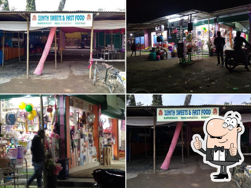 Look at the pic of Zenith Sweets and Fast Food