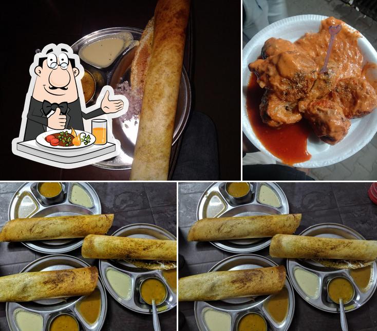 Food at South Indian Restaurant