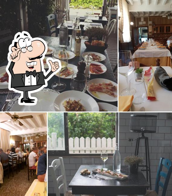 Gli interni di Trattoria Dei Pescatori