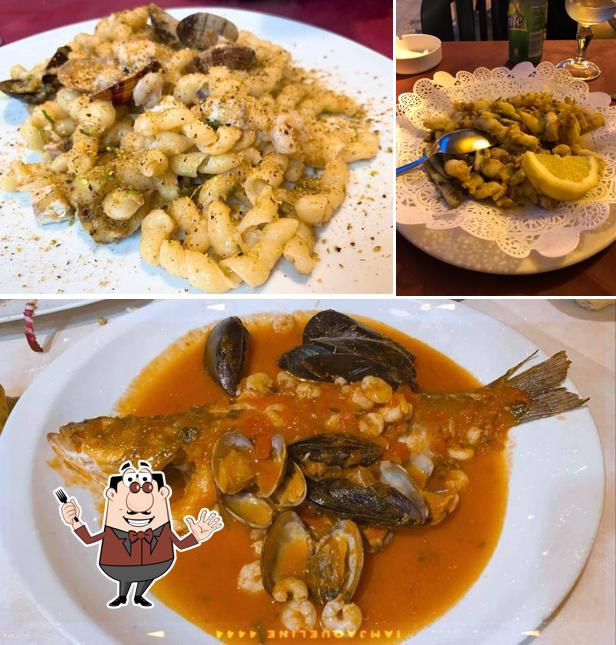 Cibo al Trattoria Supra i mura