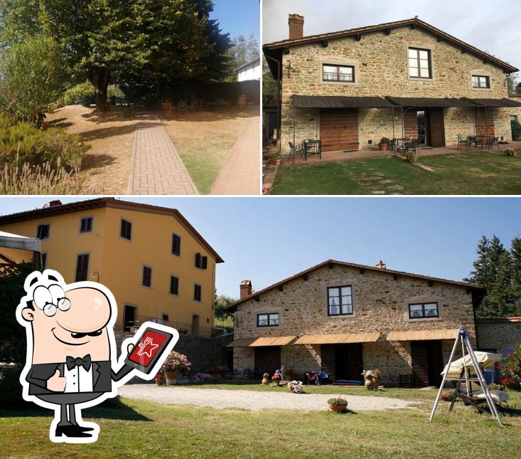 Gli esterni di Agriturismo Poggio agli Ulivi