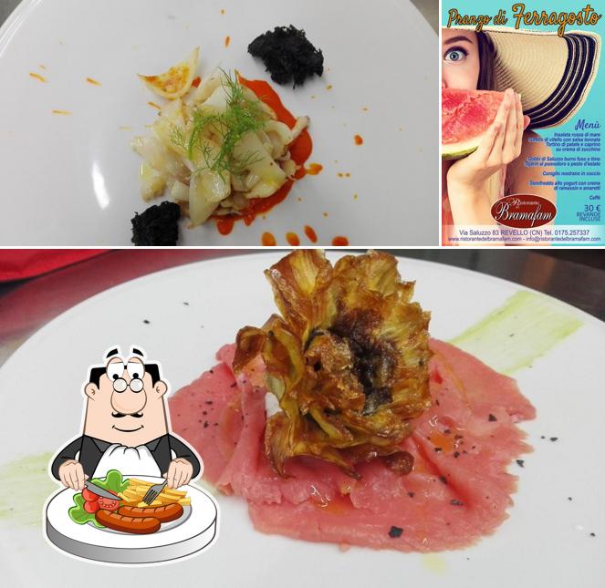 Platti al Ristorante Bramafam