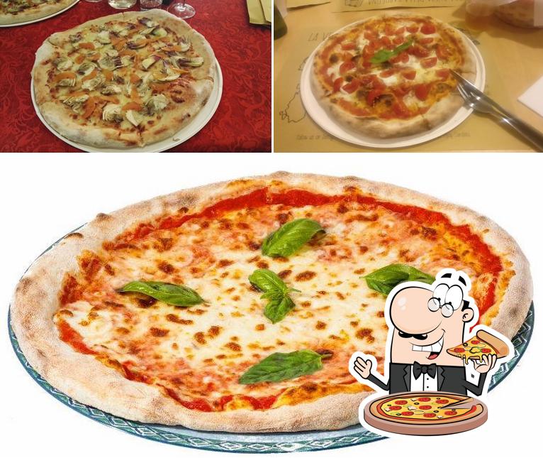 Prenditi tra le svariate varianti di pizza