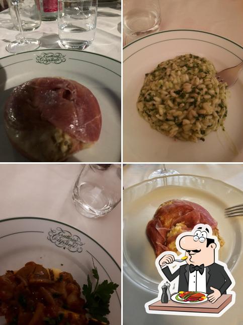 Prosciutto crudo al Trattoria Capucci