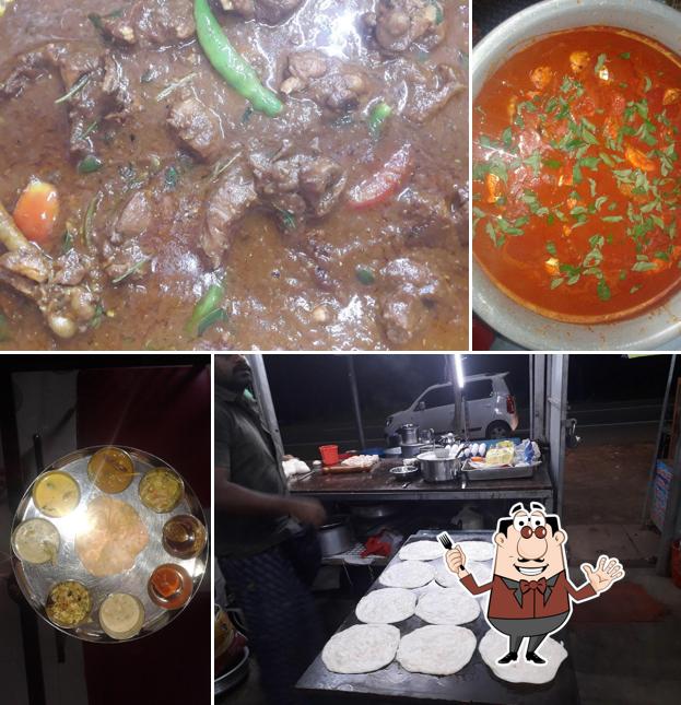 Food at Aachi Restaurant