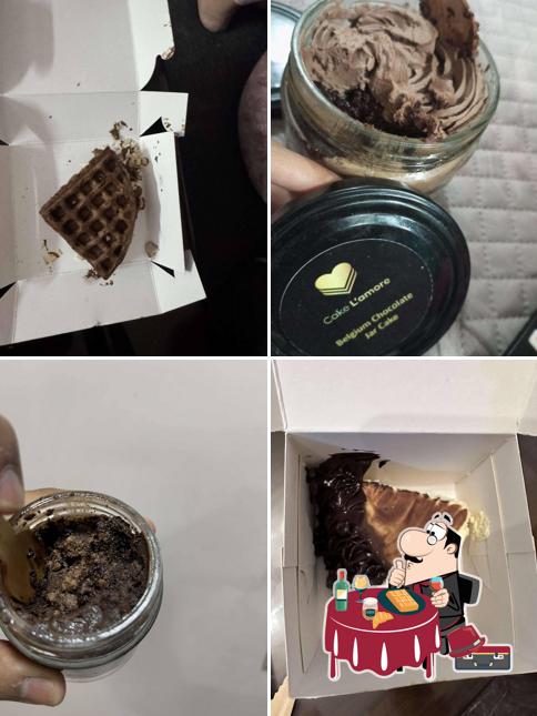 Waffles at Cake L'amore