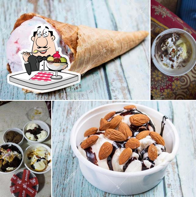 Swiss Cream offers a selection of sweet dishes