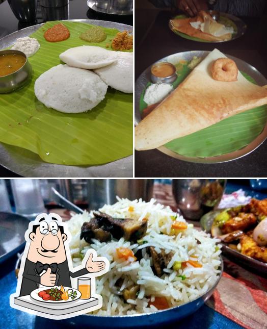Meals at Sri Mu Saravana Bhavan