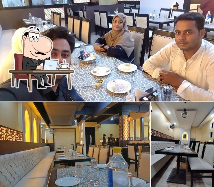 The interior of Karim’s