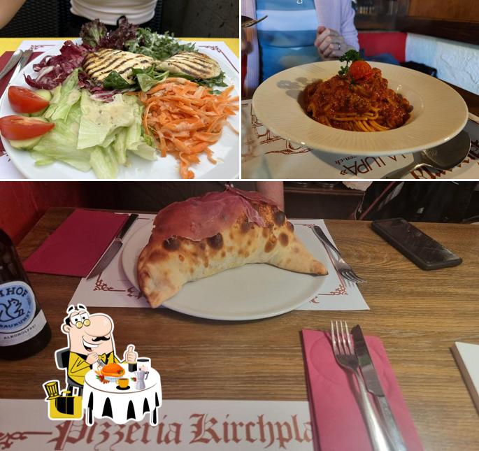 Platti al Pizzeria Kirchplatz la Lupa