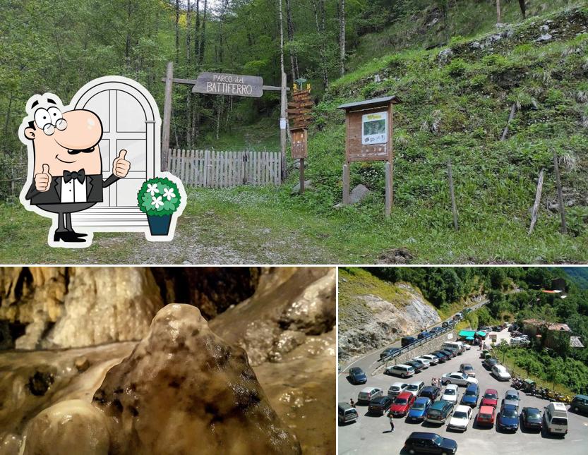 Gli esterni di Grotta del Vento