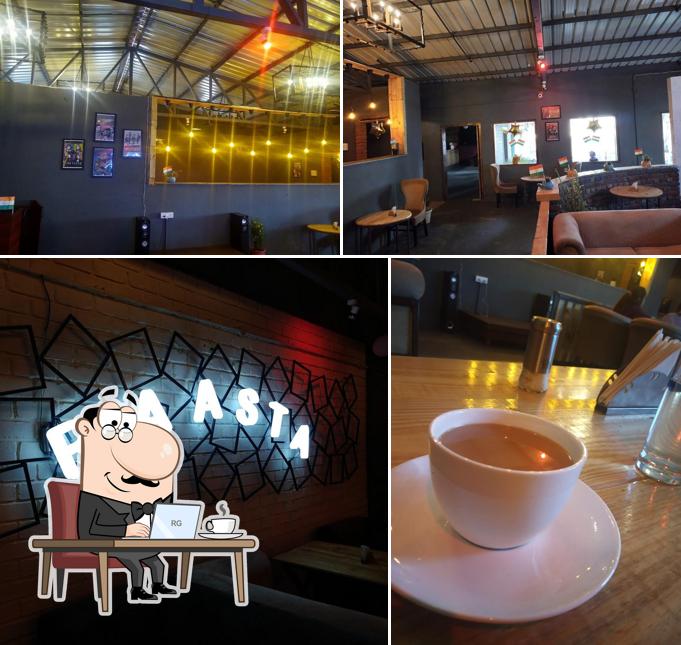 Take a seat at one of the tables at Raasta Doon