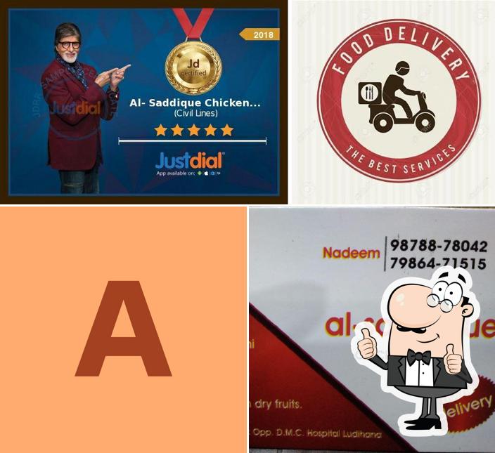 Look at this image of Al-Saddique Chicken Corner