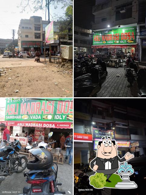 The exterior of Asli Madrasi Dosa