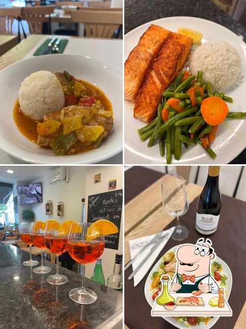 Gamberetti e grana al Chez Sandra Café Snack Bar