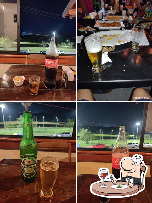 Comida em Garagen's Bar