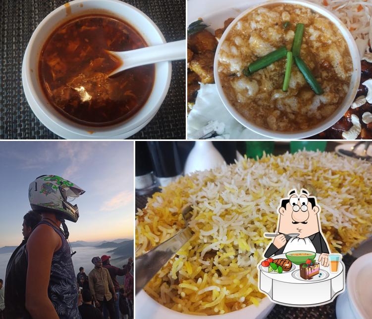 Hot and sour soup at Hayati restaurant