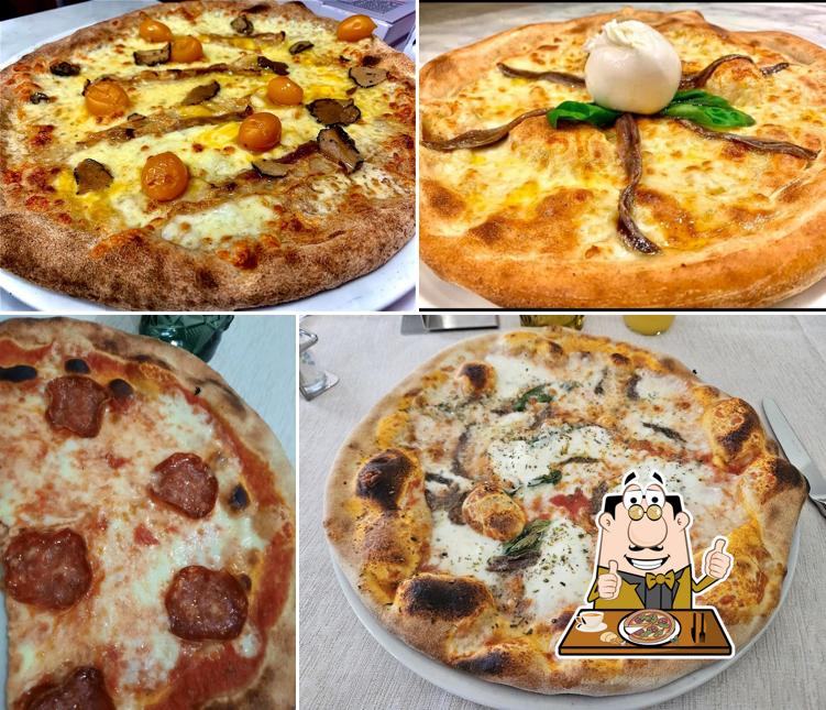 Prenditi tra le svariate varianti di pizza