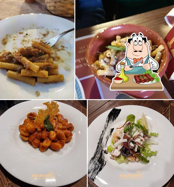 Prenditi i un pasto a base di carne a Mercato Maggiore