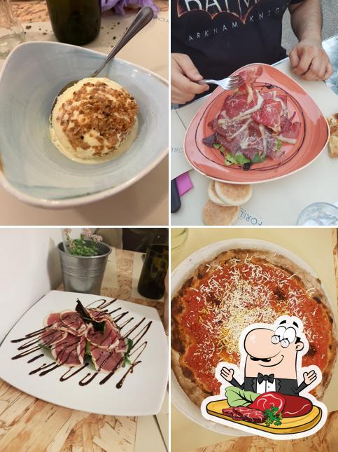 Carpaccio di manzo al Pizzeria Foriluogo