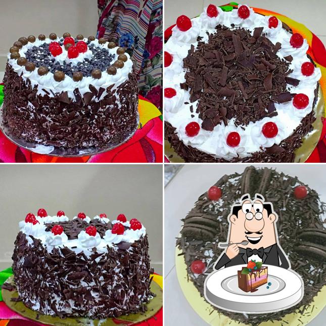 Chocolate cake at Reshma Bakery