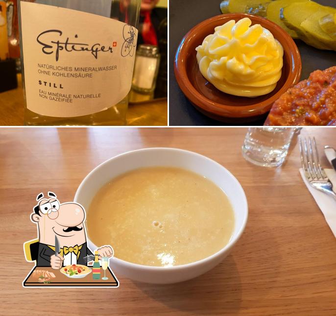 Dai un’occhiata alla immagine che mostra la cibo e bevanda di Restaurant Schützenhaus