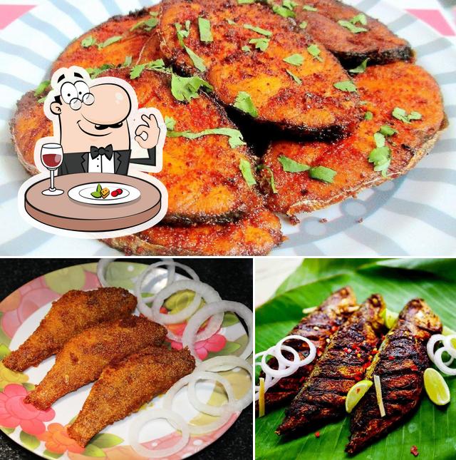 Food at Sri Durga Fish point Udupi