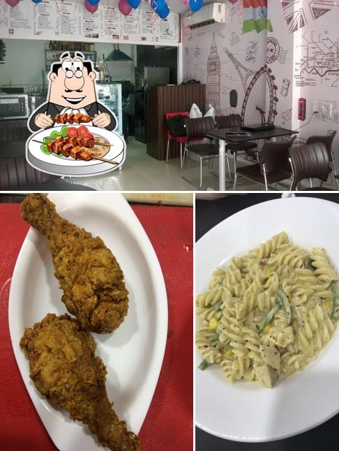 The photo of The Cafe Continental’s food and interior