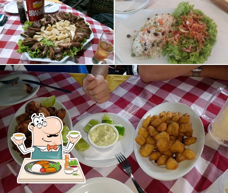 Comida em Restaurante Choppão