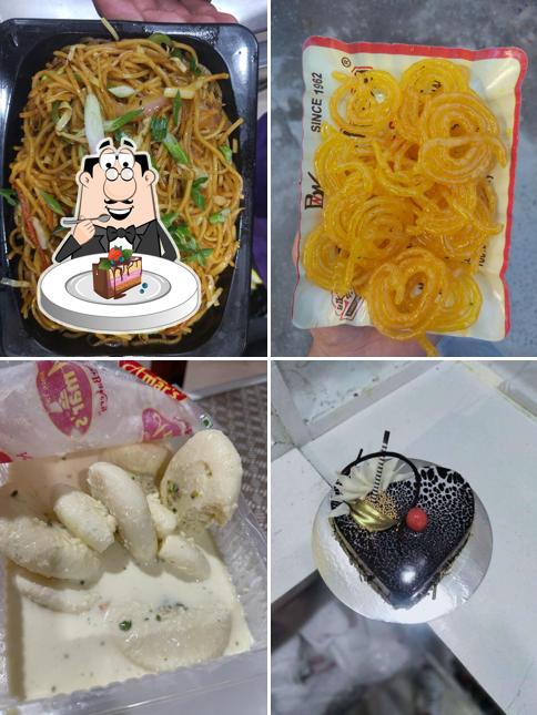 Chocolate cake at Amar Bakery