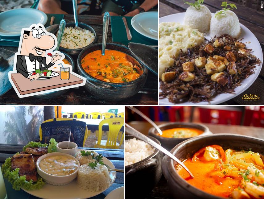 Comida em TRIBU´S Beach