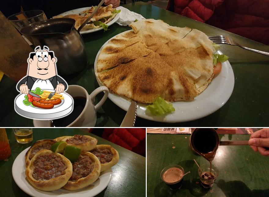 Platos en Baba Salim