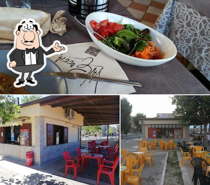 Guarda la foto che presenta la interni e cibo di Bar Al Pescatore