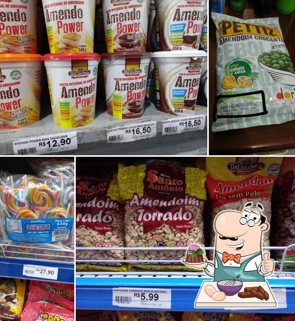 Atacado do Beto - Atacado e varejo de Doces oferece uma variedade de sobremesas