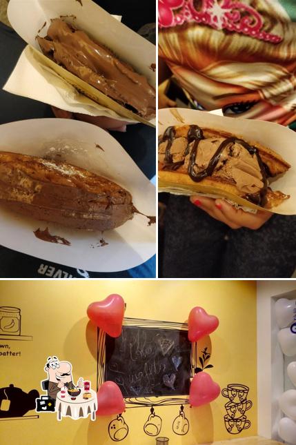 Food at The Belgian Waffle Co