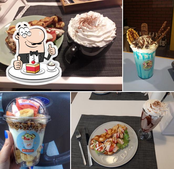 "Go Coffee" представляет гостям большой выбор десертов