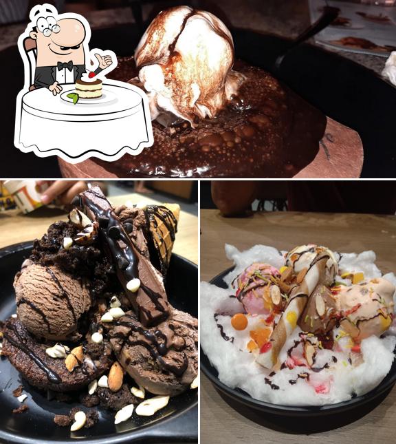 Hocco Eatery serves a range of sweet dishes