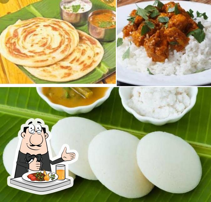 Food at Hotel Saravana