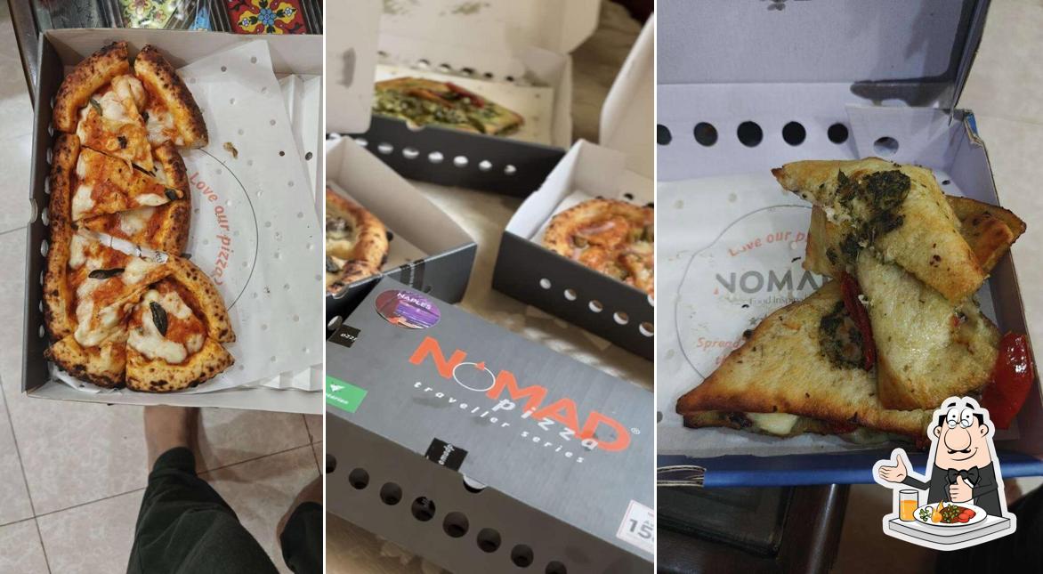 Food at Nomad Pizza - Traveller Series - Ballygunge, Kolkata