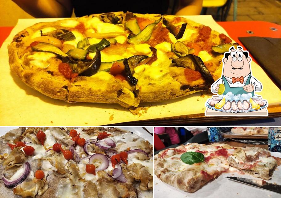 Ostriche al Workshop-Pizza in pala alla romana
