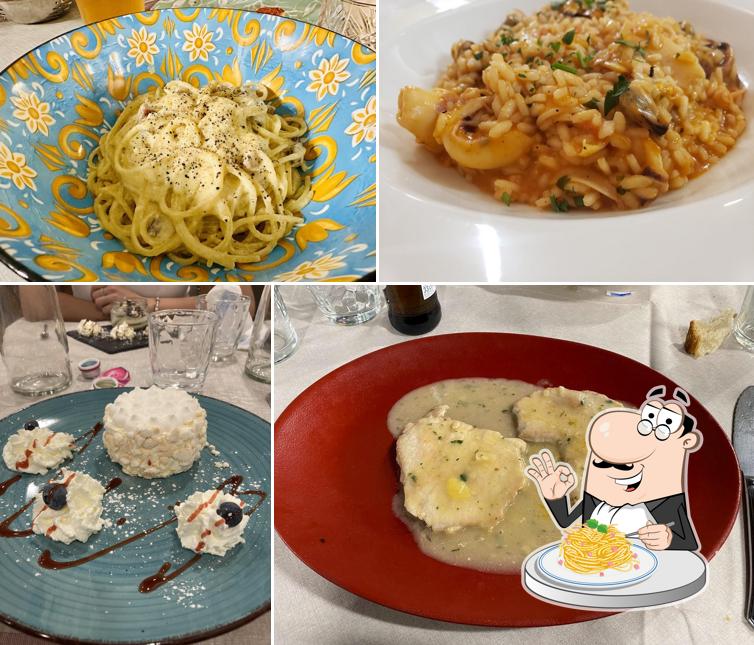 Spaghetti alla carbonara al Bella Napoli