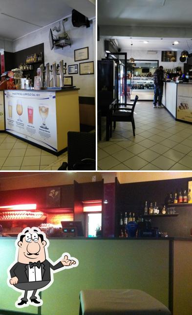 Gli interni di Freccia Cafè