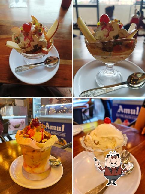 Food at Amul Ice Cream Parlour