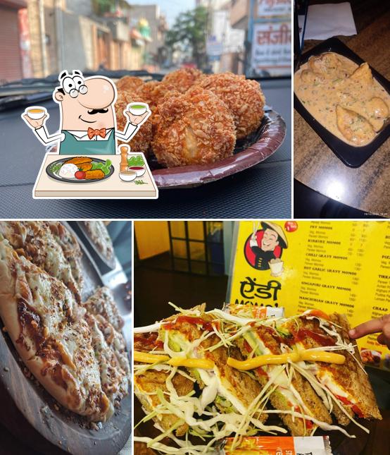 Food at ANDY MOMOS