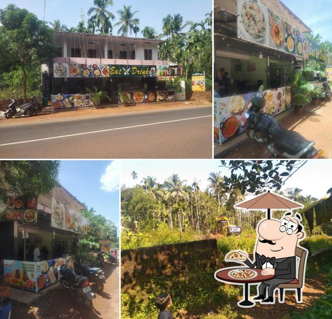 The exterior of Eat &Drink hotel