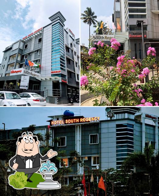 Check out how Hotel South Regency looks outside