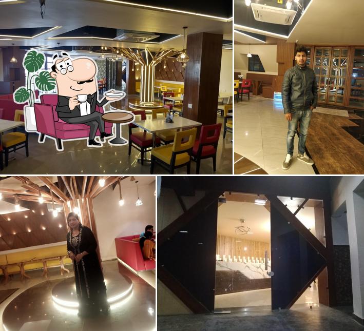 The interior of Krazy Kitchen Multi-Cuisine Restaurant