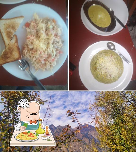 Take a look at the image showing food and exterior at MAGIC VIEW CAFE & CAMPING