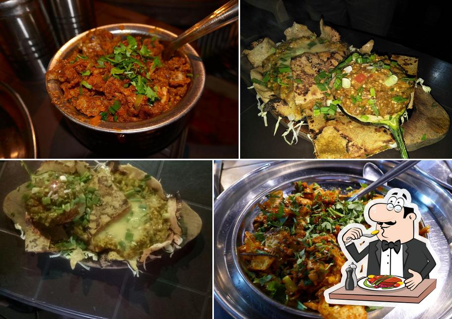 Food at kahumbo kathiyawadi & panjabi