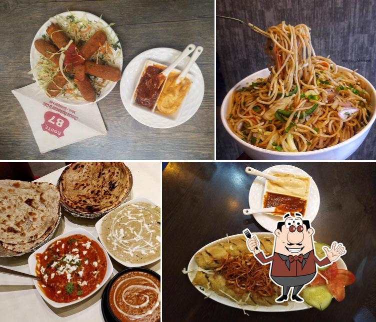Meals at Route 87 Restaurant